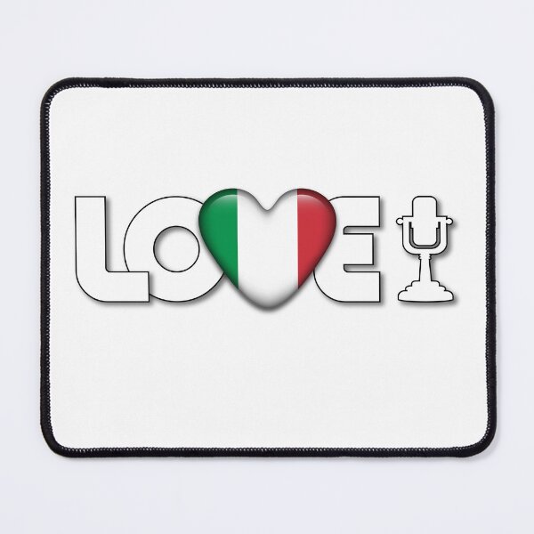 Item preview, Love Italy - Eurovision Song Contest designed and sold by Vision-Tees.