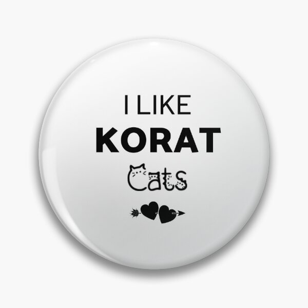 Item preview, I Like Korat Cats designed and sold by inspireartistry ⭐⭐⭐⭐⭐.