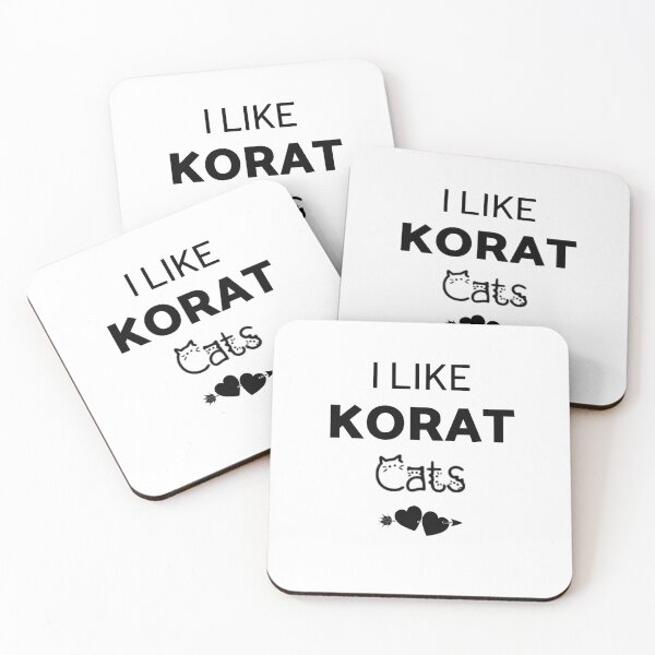 Item preview, I Like Korat Cats designed and sold by inspireartistry ⭐⭐⭐⭐⭐.