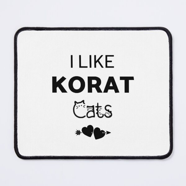 Item preview, I Like Korat Cats designed and sold by inspireartistry ⭐⭐⭐⭐⭐.