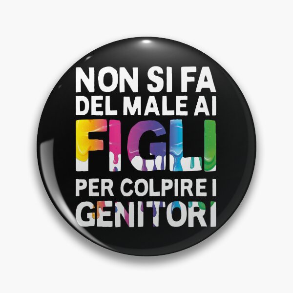 Artikelvorschau, nicht si fa male ai figli per colpire i genitori entworfen und verkauft von themoniae.