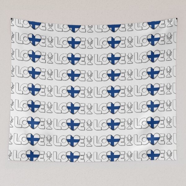 Item preview, Love Finland - Eurovision Song Contest designed and sold by Vision-Tees.