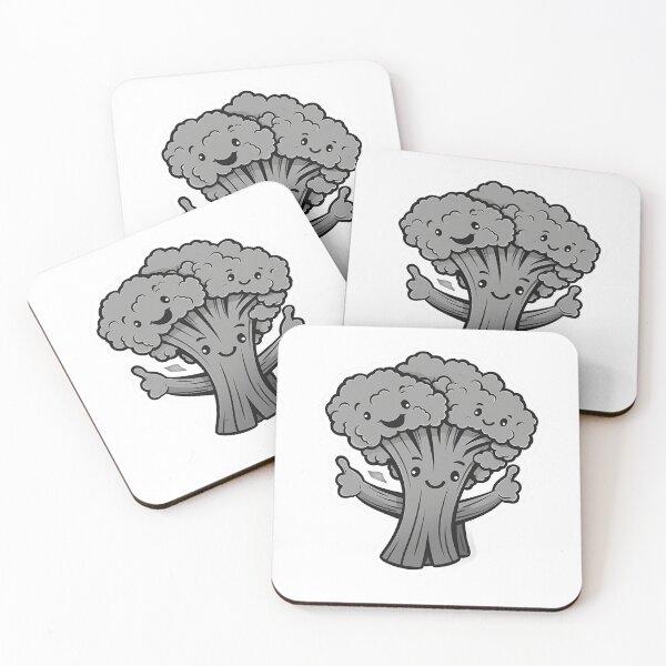 Item preview, happy broccoli designed and sold by Kelde-Desing.