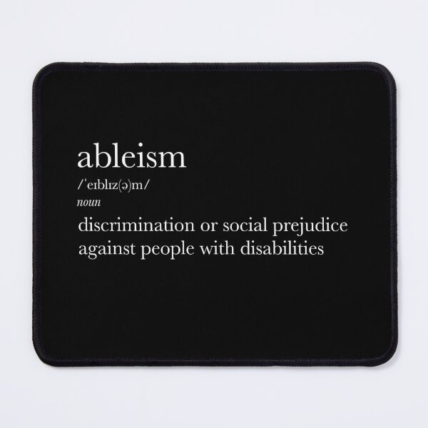 Item preview, Ableism definition designed and sold by Marker7.
