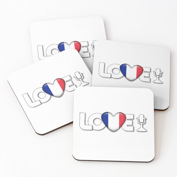 Item preview, Love France - Eurovision Song Contest designed and sold by Vision-Tees.