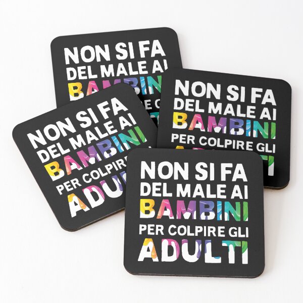 Item preview, Non si fa male ai bambini per colpire gli adulti designed and sold by themoniae.