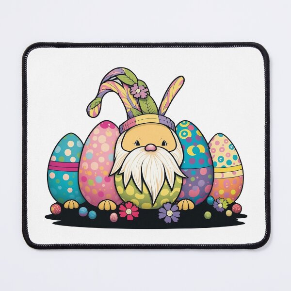 Item preview, Easter Bunny Spring Cute Gnome Easter Egg Hunting And Basket  designed and sold by Cheeeeky.