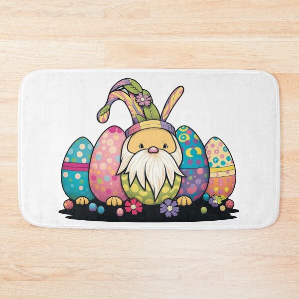 Item preview, Easter Bunny Spring Cute Gnome Easter Egg Hunting And Basket  designed and sold by Cheeeeky.