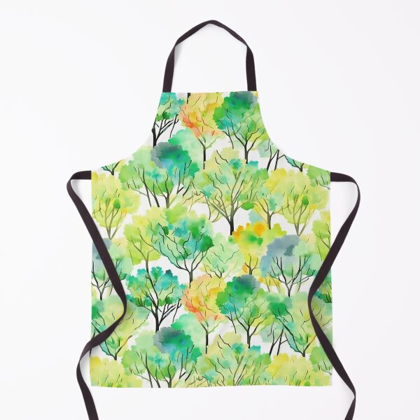 Item preview, Watercolor Trees of Summer Pattern designed and sold by ClairesPatterns.