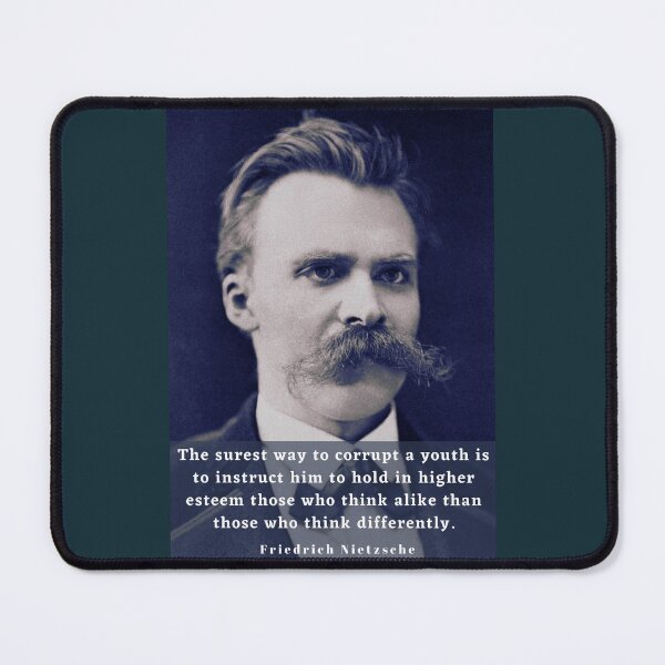 Item preview, Copy of friedrich nietzsche: The surest way to corrupt a youth..... designed and sold by artbleed.