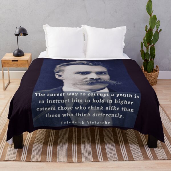 Item preview, Copy of friedrich nietzsche: The surest way to corrupt a youth..... designed and sold by artbleed.