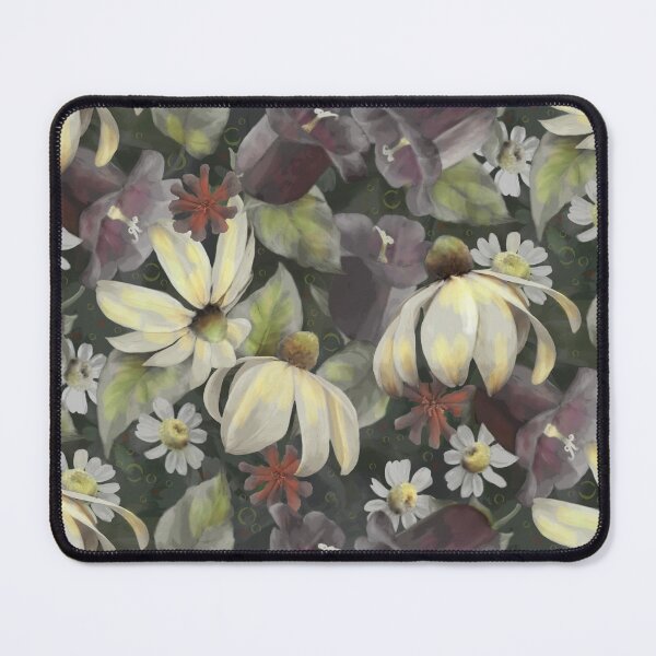 Item preview, Rudbeckia and Campanula Repeated Pattern  Design  designed and sold by Tina Veenstra.
