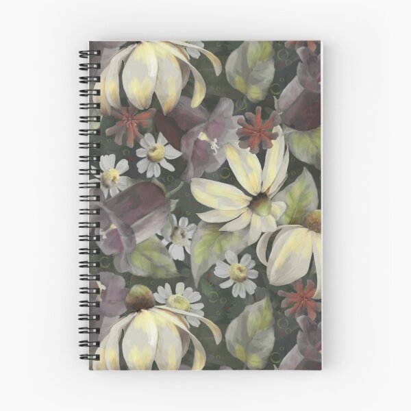 Item preview, Rudbeckia and Campanula Repeated Pattern  Design  designed and sold by Tina Veenstra.