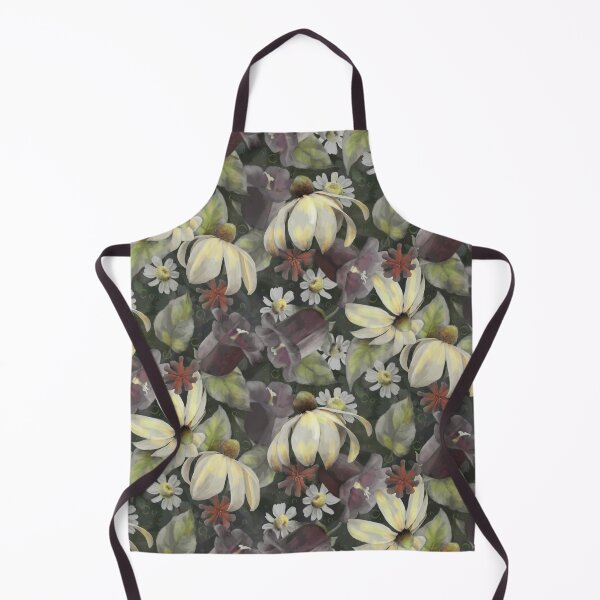 Item preview, Rudbeckia and Campanula Repeated Pattern Design designed and sold by Tina Veenstra.