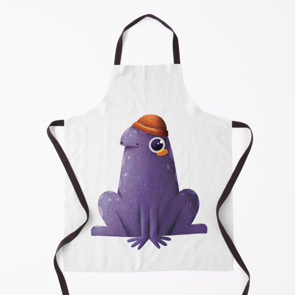 Item preview, Cute Purple Frog designed and sold by Martyna Kamieńska.