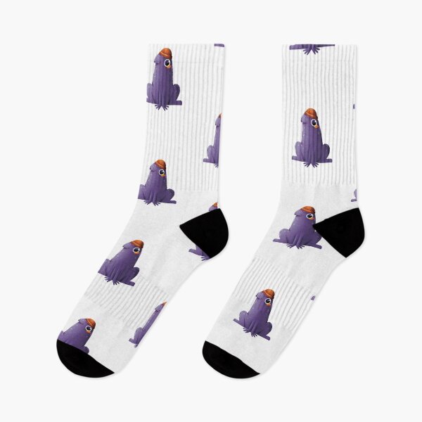 Item preview, Cute Purple Frog designed and sold by Martyna Kamieńska.