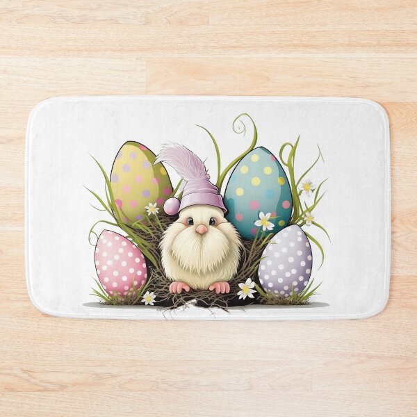 Item preview, Easter Bunny Spring Cute Gnome Easter Egg Hunting And Basket  designed and sold by Cheeeeky.