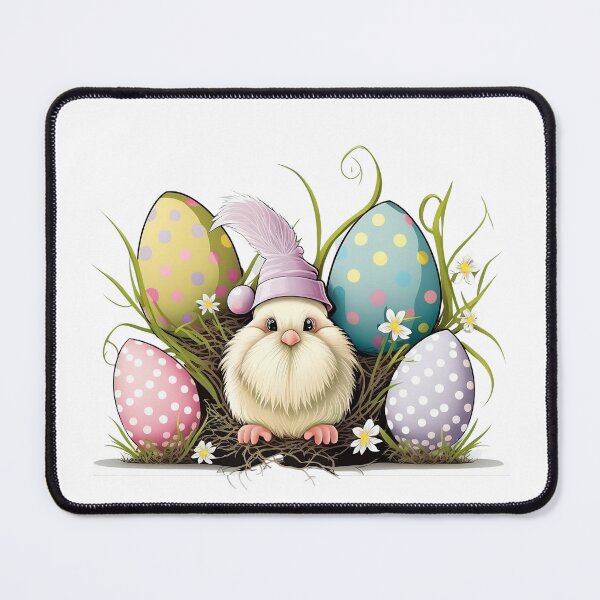 Item preview, Easter Bunny Spring Cute Gnome Easter Egg Hunting And Basket  designed and sold by Cheeeeky.