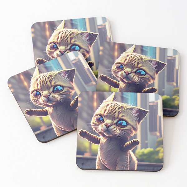 Item preview, A cute cat is waiting for you with open arms in Vilnus, ready to go home with you. designed and sold by SurrealAnimals.