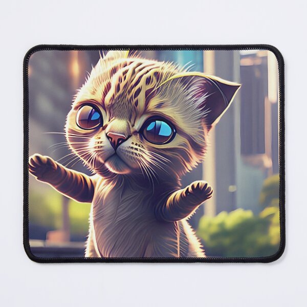 Item preview, A cute cat is waiting for you with open arms in Vilnus, ready to go home with you. designed and sold by SurrealAnimals.