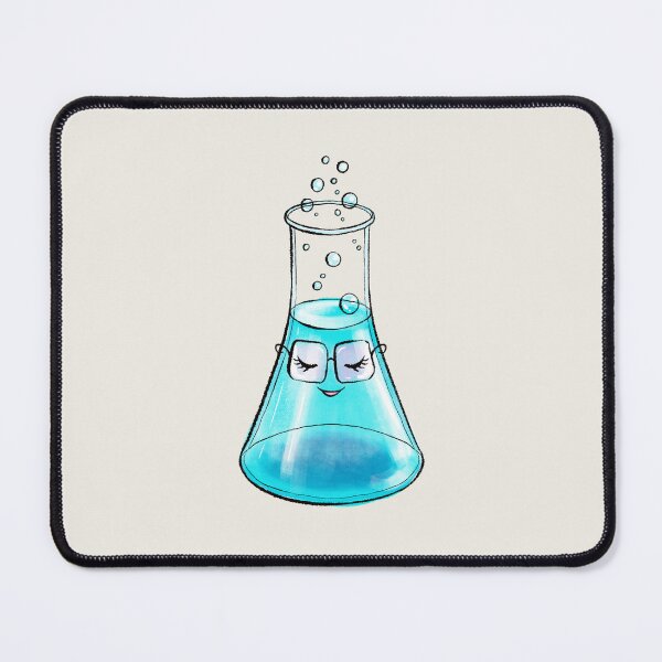 Item preview, Cute Chemistry Flask Science Art designed and sold by Boriana Giormova.