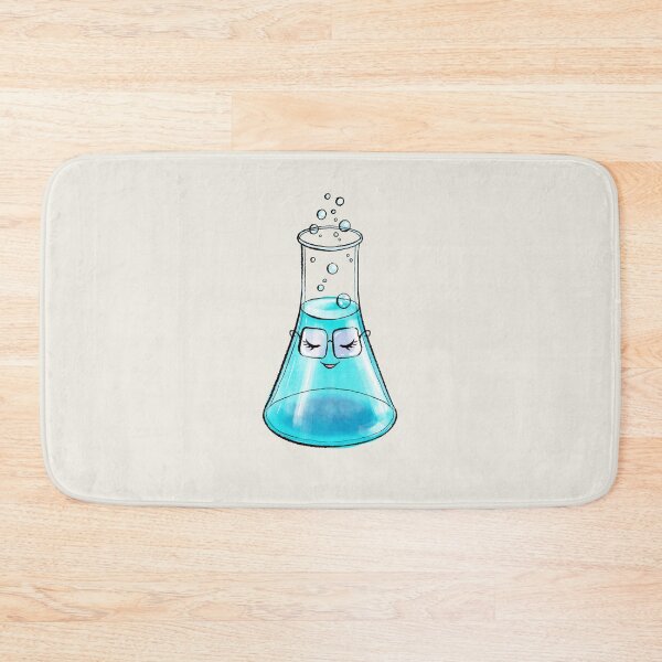 Item preview, Cute Chemistry Flask Science Art designed and sold by Boriana Giormova.