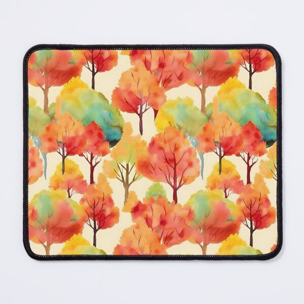 Item preview, Watercolor Trees of Fall Pattern designed and sold by ClairesPatterns.