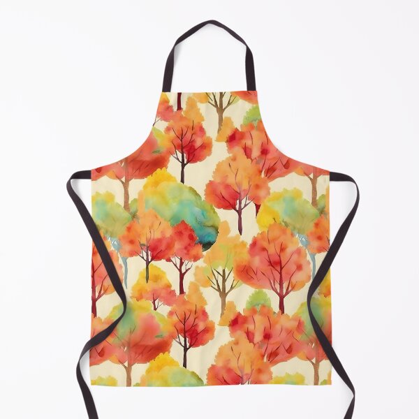 Item preview, Watercolor Trees of Fall Pattern designed and sold by ClairesPatterns.