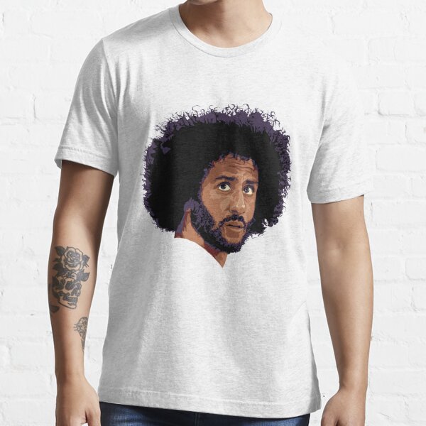 Colin Kaepernick Black Navy Tshirt Kap USA Flag Tee Shirt Short