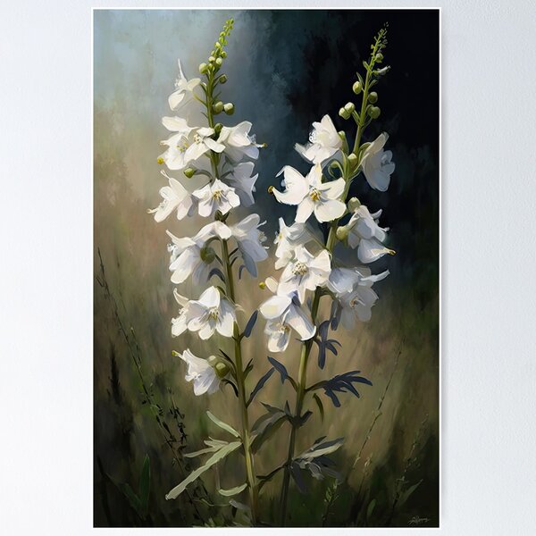 Item preview, Larkspur Flowers  designed and sold by Vanover Designs.