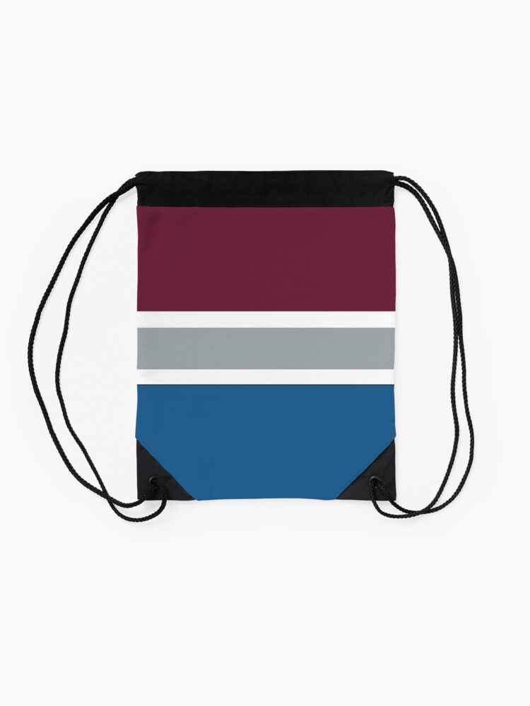 Colorado Avalanche 2022 Stanley Cup Champions Logo Drawstring Backpack