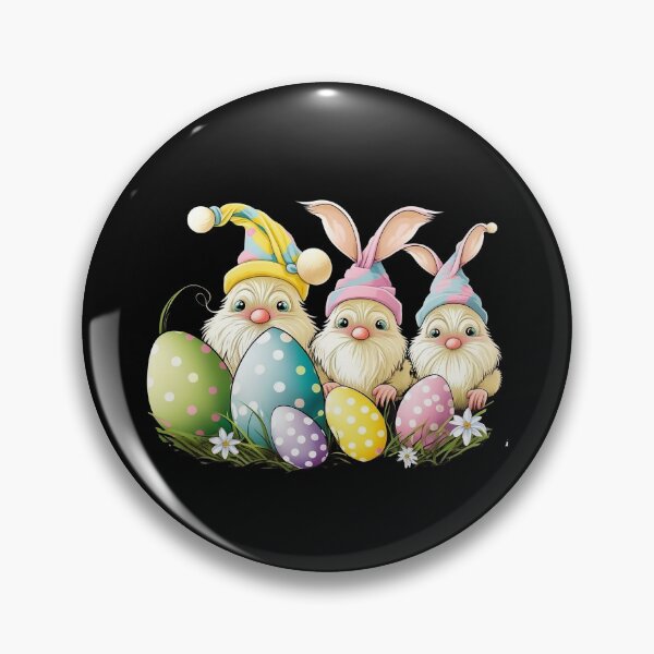 Item preview, Easter Bunny Spring Cute Gnome Easter Egg Hunting And Basket  designed and sold by Cheeeeky.