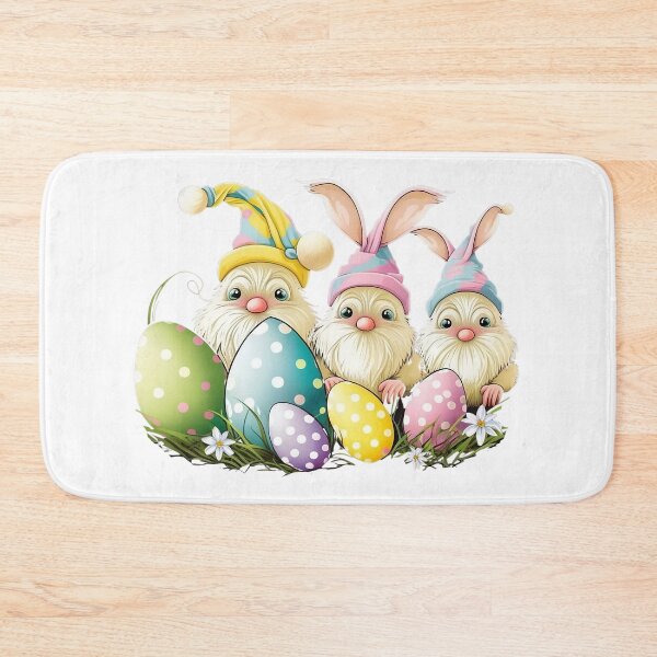 Item preview, Easter Bunny Spring Cute Gnome Easter Egg Hunting And Basket  designed and sold by Cheeeeky.