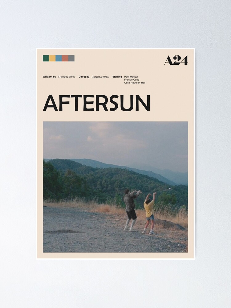 Póster «Aftersun Retro Póster» de NBorrego | Redbubble