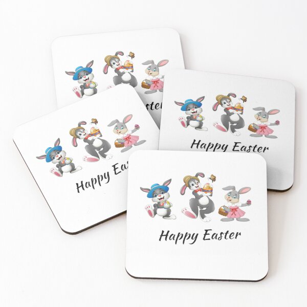 Item preview, Happy Easter bunny rabbits 2023 designed and sold by LogoDogz.
