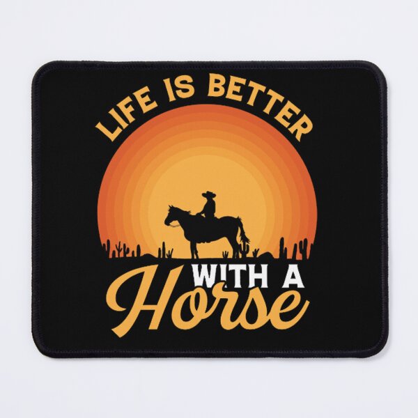 Item preview, Horse Trotting - Life Is Better With A Horse designed and sold by 8bitpizza.