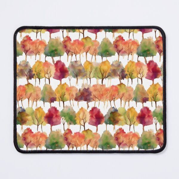 Item preview, Watercolor Trees in Fall Pattern designed and sold by ClairesPatterns.
