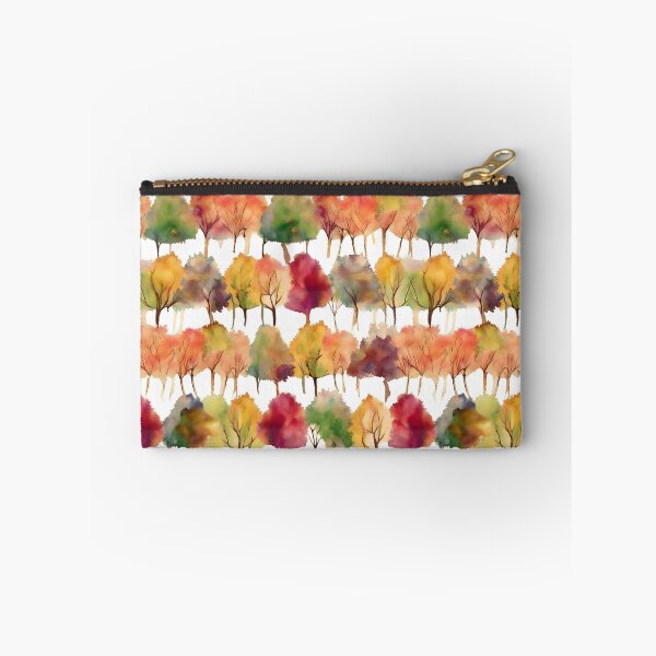 Item preview, Watercolor Trees in Fall Pattern designed and sold by ClairesPatterns.
