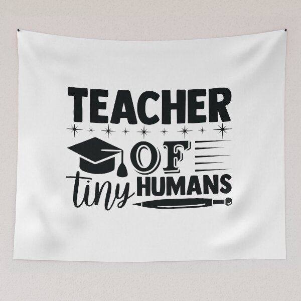 Item preview, TEACHER OF TINY HUMANS designed and sold by SticerOcean.