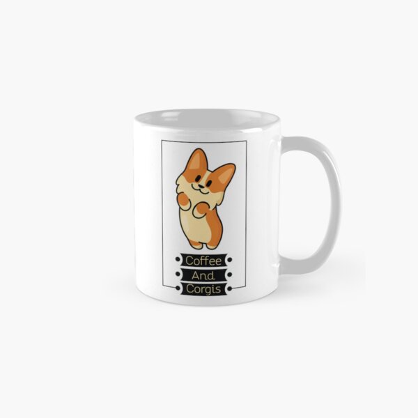 Item preview, Coffee And Corgis designed and sold by Mr01Chaos.
