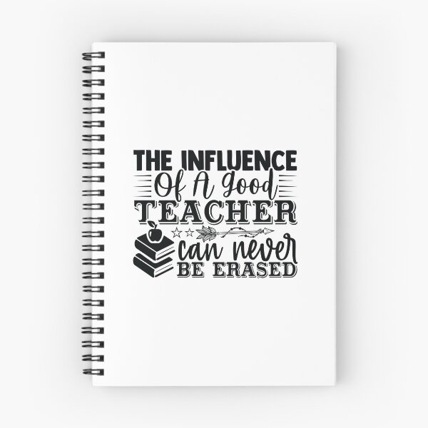 Item preview, THE INFLUENCE OF A GOOD TEACHER CAN NEVER BE ERASED designed and sold by SticerOcean.