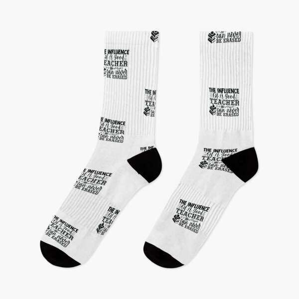 Item preview, THE INFLUENCE OF A GOOD TEACHER CAN NEVER BE ERASED designed and sold by SticerOcean.