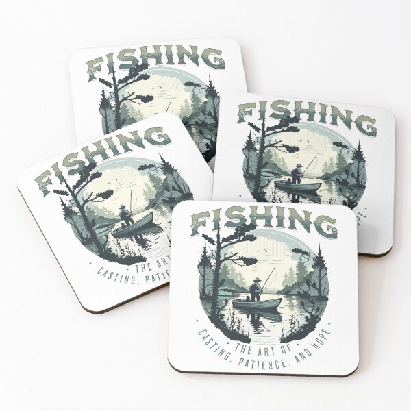 Item preview, Fishing, The ar of Casting, Patience and Hope designed and sold by Melcu.