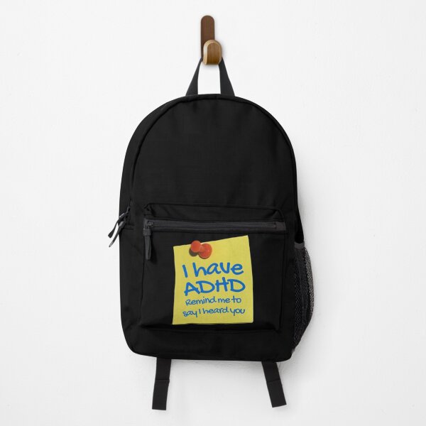 Item preview, Funny ADHD QUOTE - I have ADHD Remind me to say I heard you - Attention Deficit HyperActive Disorder | Neurodiversity | Neurodivergent | Neurodiverse designed and sold by MJDezigns.