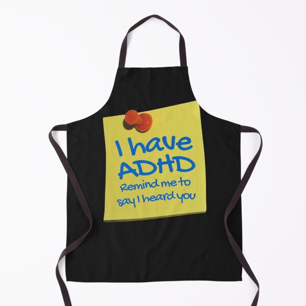 Item preview, Funny ADHD QUOTE - I have ADHD Remind me to say I heard you - Attention Deficit HyperActive Disorder | Neurodiversity | Neurodivergent | Neurodiverse designed and sold by MJDezigns.