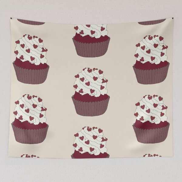 Item preview, Red Velvet Cup Cake Love Sprinkles designed and sold by Eathusiast.