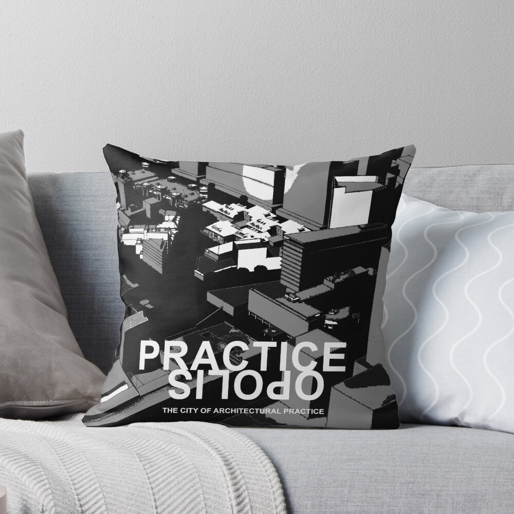 Item preview, Throw Pillow designed and sold by Practiceopolis.