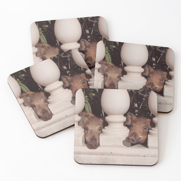 Item preview, Two cheeky wild boars on a tour of conquest designed and sold by heuels.