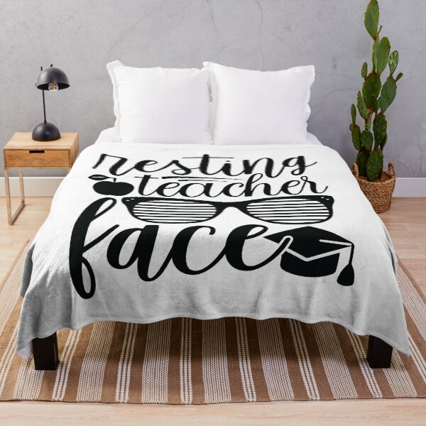 Item preview, RESTING TEACHER FACE designed and sold by SticerOcean.