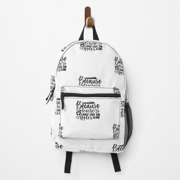 Item preview, BECAUSE TEACHERS CAN'T LIVE ON APPLES ALONE designed and sold by SticerOcean.